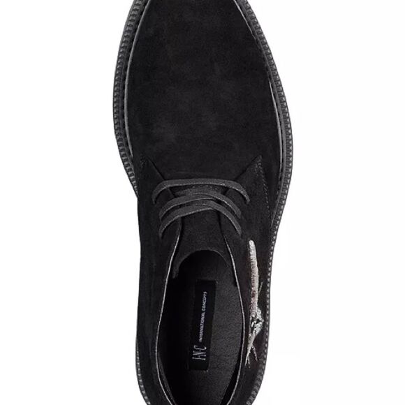 INC Darius Patch Chukkas Boots For Macy\'s Men\'s‎ Size 8.5 Black Suede main image 7